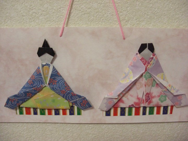 Easy Hina Matsuri Origami Dolls ⋆ Easy craft from Japan
