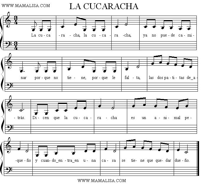 La cucaracha/ The Cockroach (Spanish Edition)
